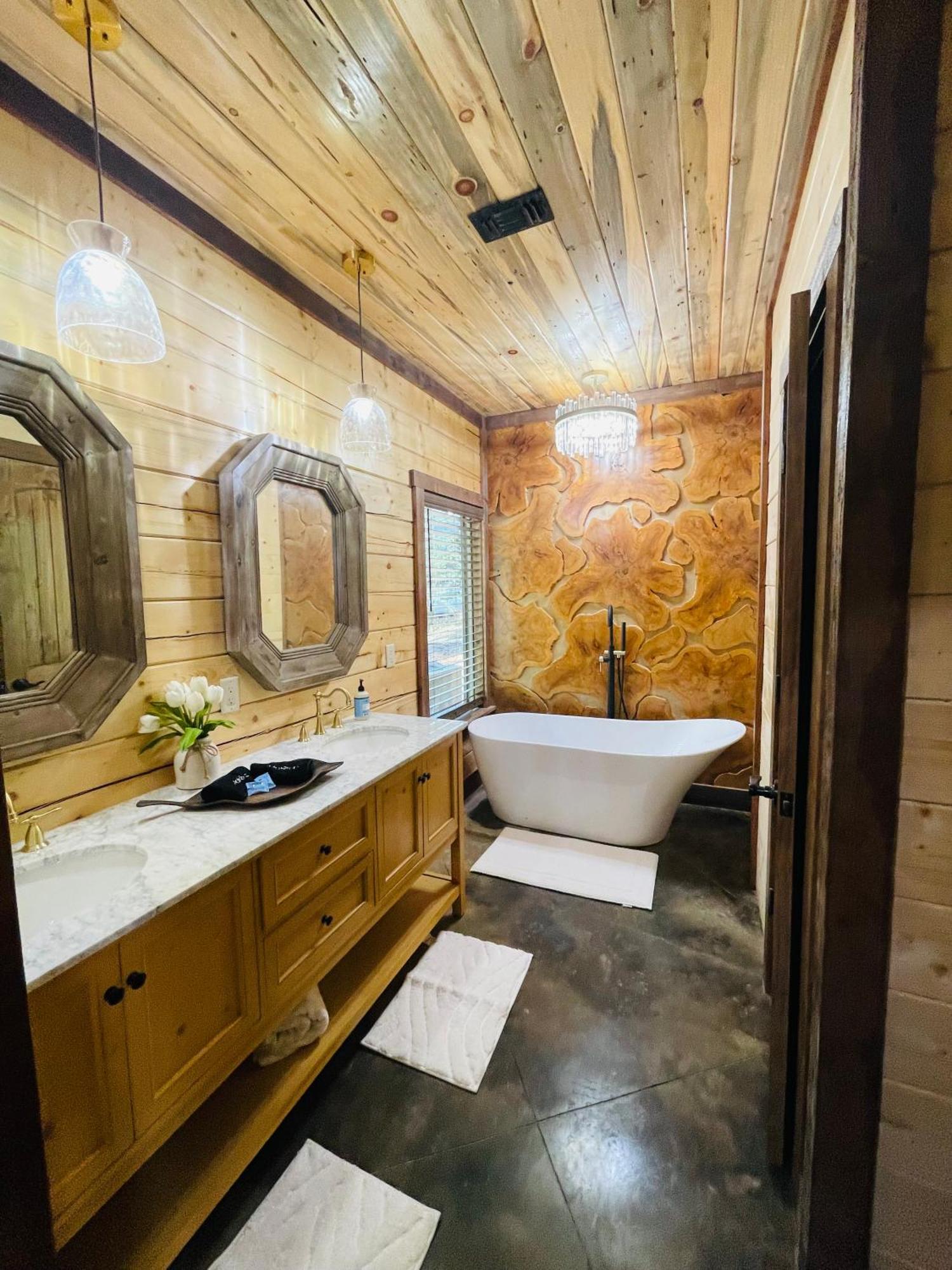 Wolf Creek Luxury Cabin Broken Bow Kültér fotó