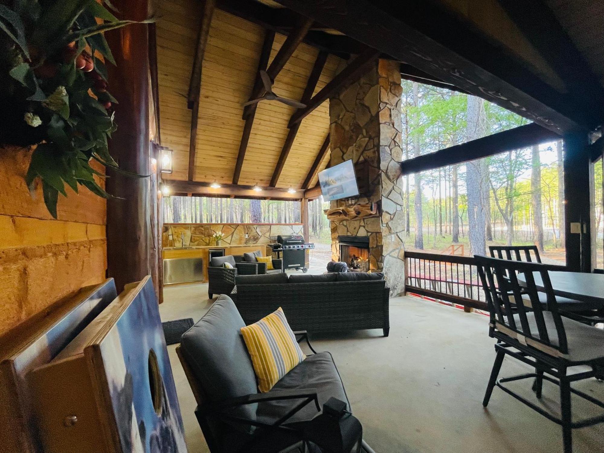 Wolf Creek Luxury Cabin Broken Bow Kültér fotó