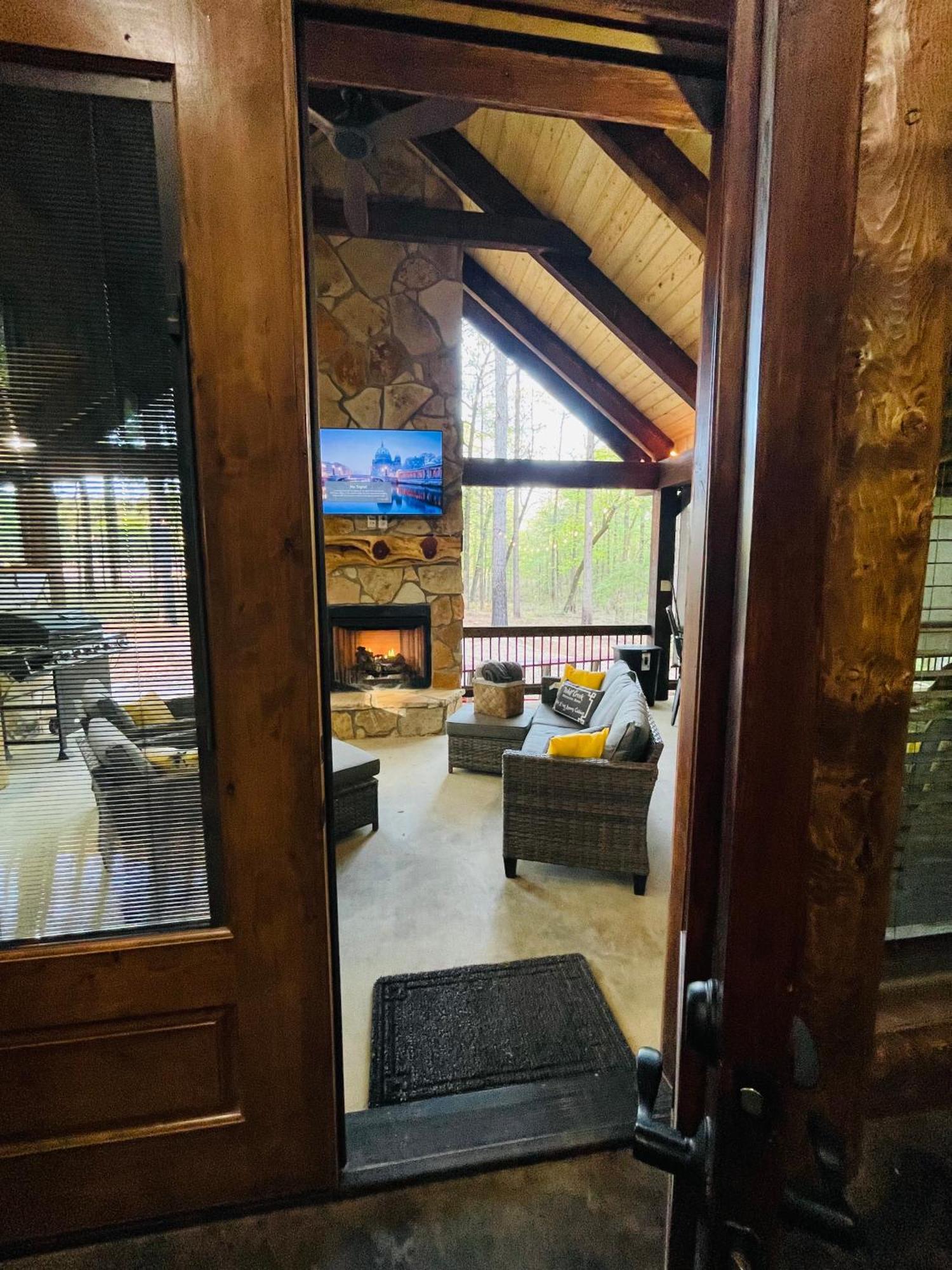 Wolf Creek Luxury Cabin Broken Bow Kültér fotó
